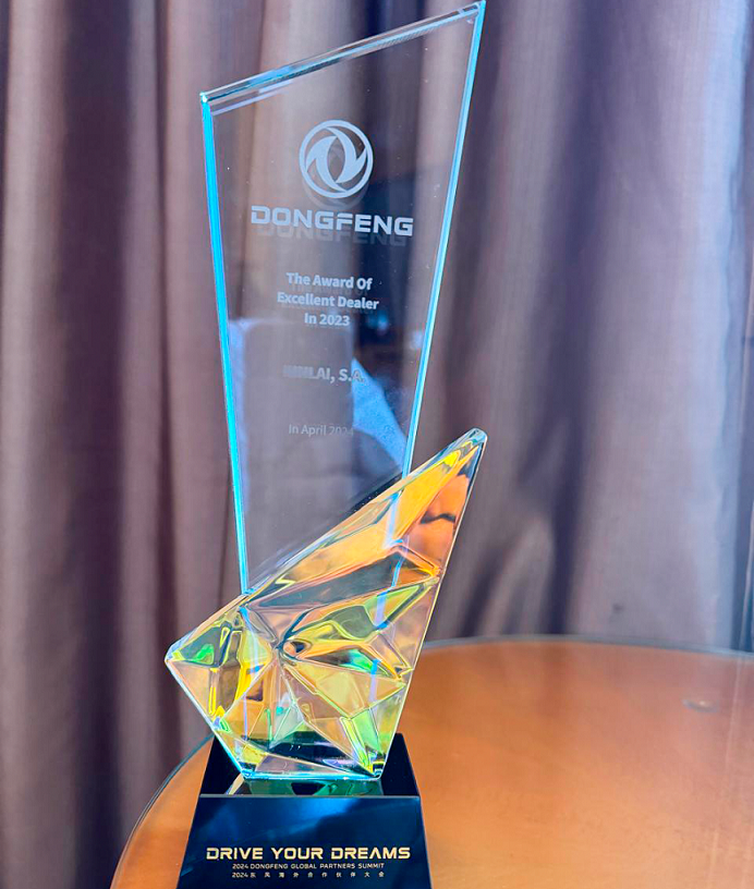 Nors distinguida com o prémio Dealer do Ano em 2023, pela Dongfeng Trucks